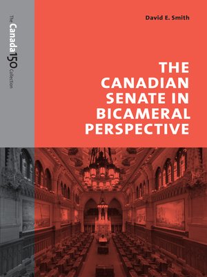 cover image of The Canadian Senate in Bicameral Perspective